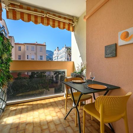 "Charmant Studio" Plein Centre, Calme, Terrasse Menton Buitenkant foto