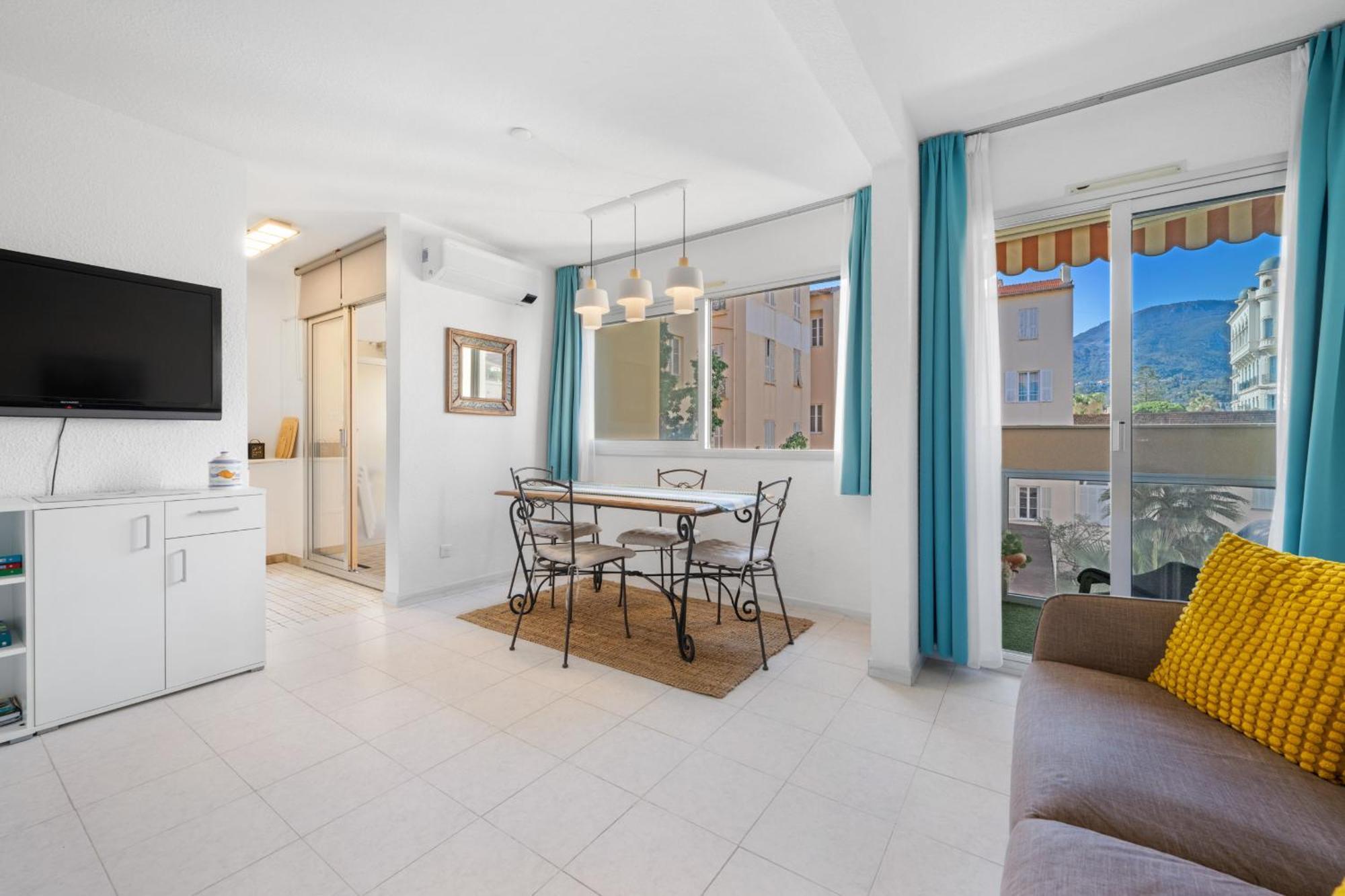 "Charmant Studio" Plein Centre, Calme, Terrasse Menton Buitenkant foto