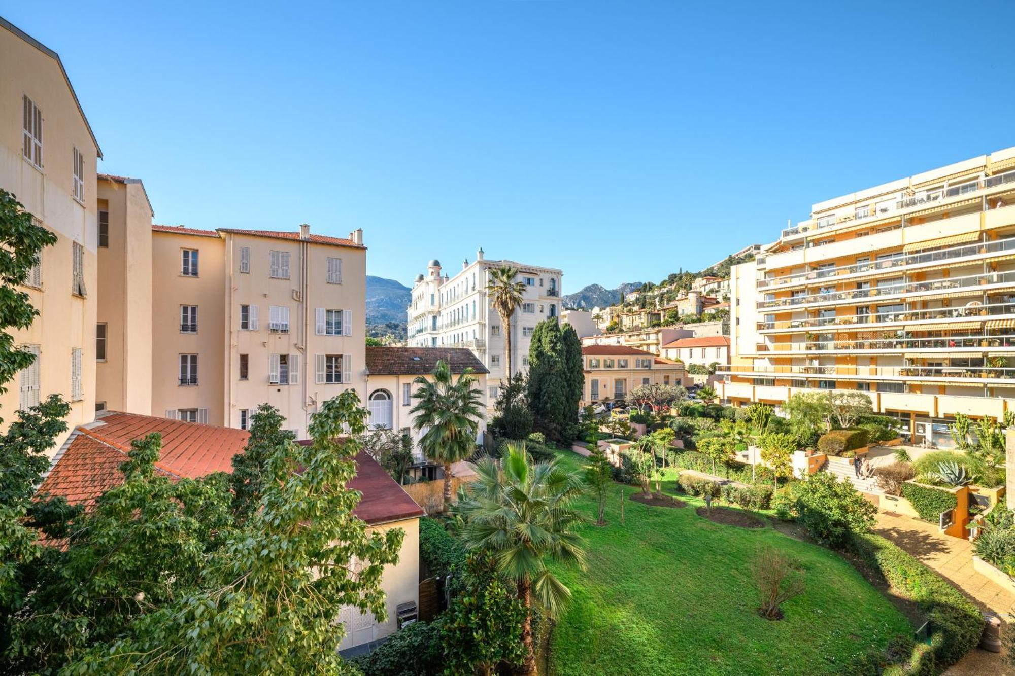 "Charmant Studio" Plein Centre, Calme, Terrasse Menton Buitenkant foto