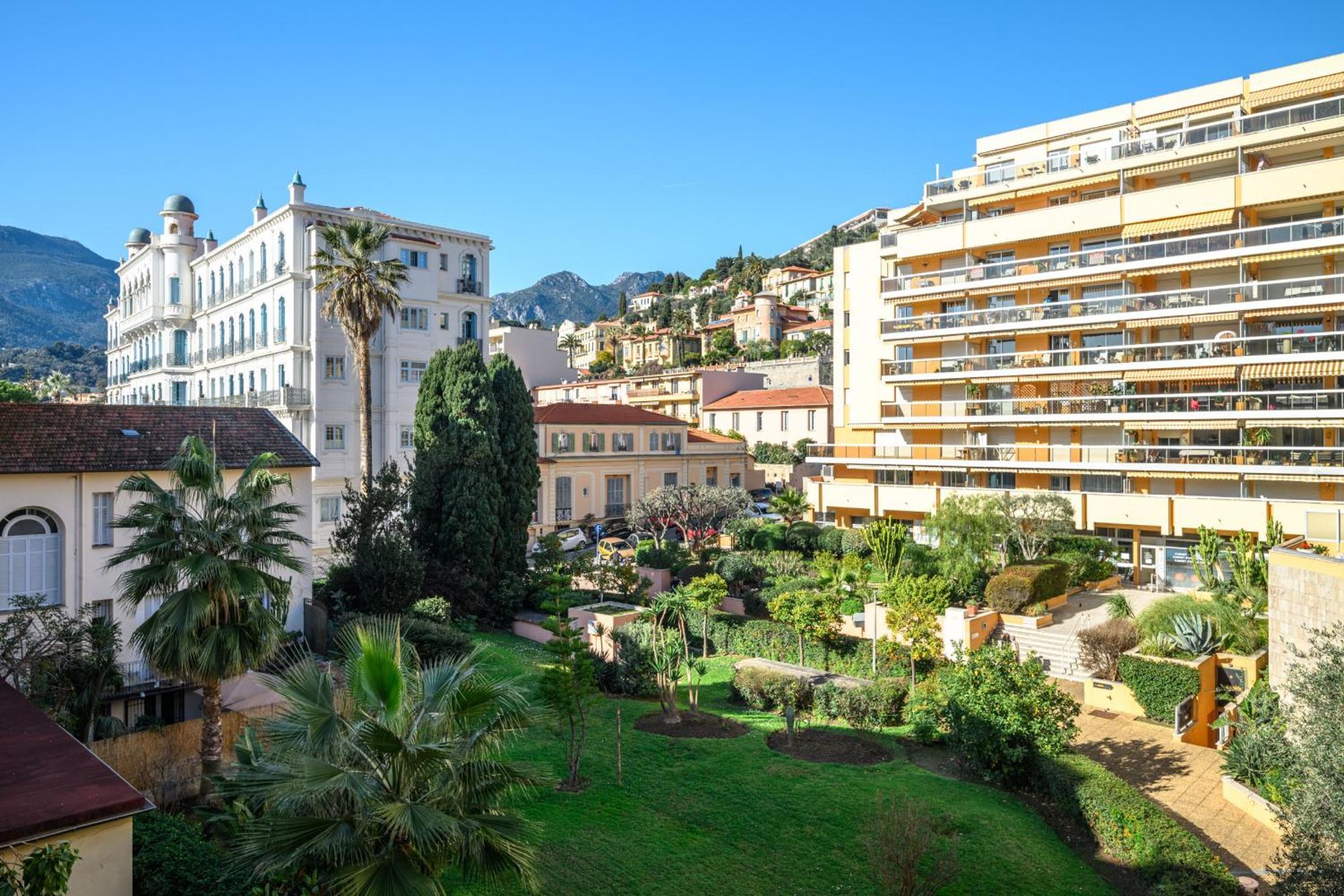 "Charmant Studio" Plein Centre, Calme, Terrasse Menton Buitenkant foto